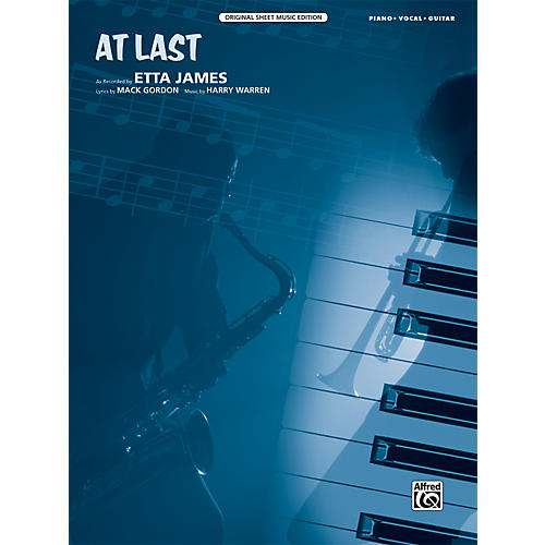 Alfred At Last Original Sheet Music Edition