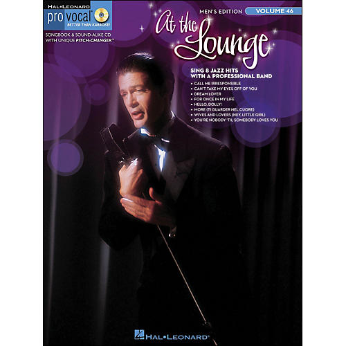 At The Lounge - Pro Vocal Songbook & CD for Male Singers Volume 46