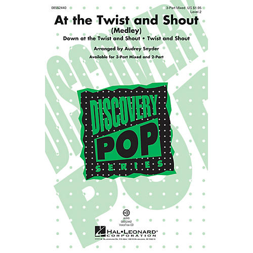 Hal Leonard At the Twist and Shout VoiceTrax CD by Mary Chapin Carpenter Arranged by Audrey Snyder