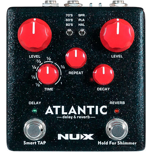 NUX Atlantic Delay & Reverb Effects Pedal