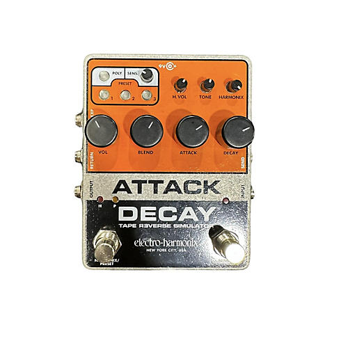 Electro-Harmonix Attack Decay Effect Pedal | Musician's Friend