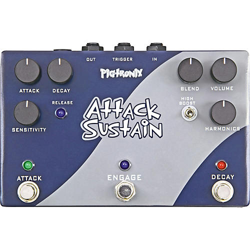 Attack Sustain Guitar Effects Pedal