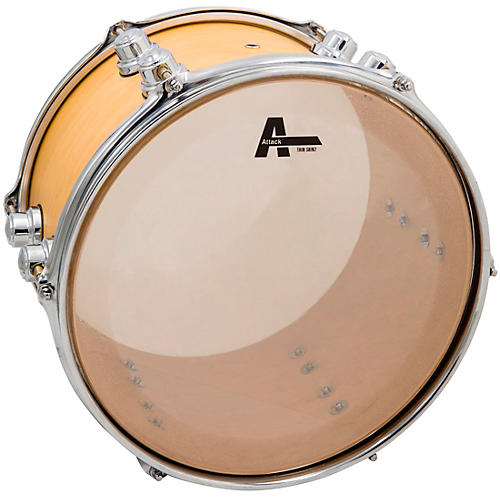 Attack Drumheads Attack Thin Skin 2 Clear Drum Head 16 in.