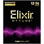 Elixir Attune Phosphor Bronze Acoustic Guitar Strings - Medium (13-56)