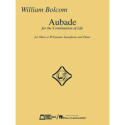 Hal Leonard Aubade (For Oboe or B-flat Soprano Saxophone with Piano) Woodwind Solo Series