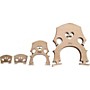 The String Centre Aubert Adjustable Violin Bridge 3/4 High