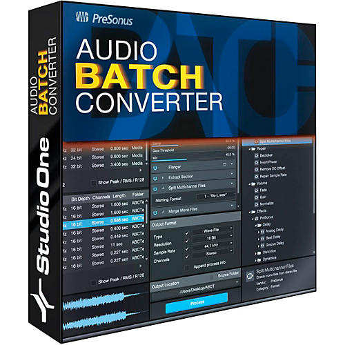 Audio Batch Converter