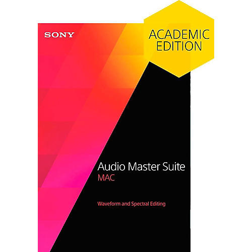 Audio Master Suite Mac 2 - Academic Software Download