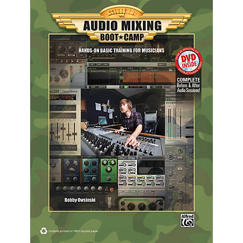 Alfred Audio Mixing Boot Camp Book & DVD