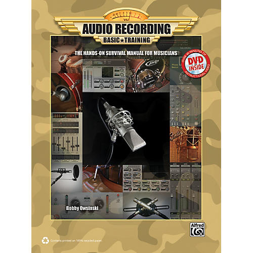 Audio Recording Boot Camp Book & DVD-ROM