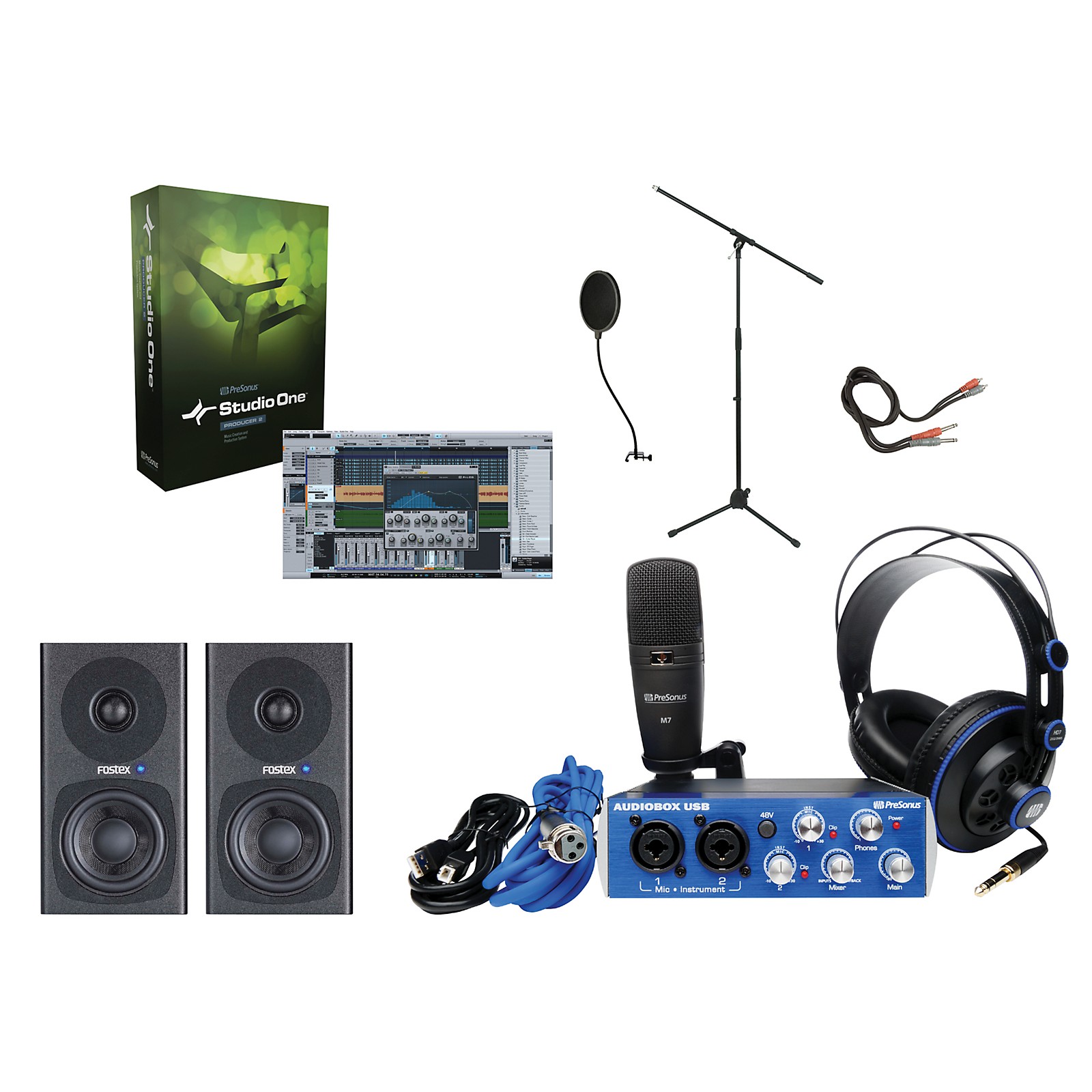 Studio usb. PRESONUS PD-70 Bundle. Hurricane USB студия.