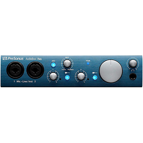 PreSonus AudioBox iTwo 2x2 USB/iPad Recording System