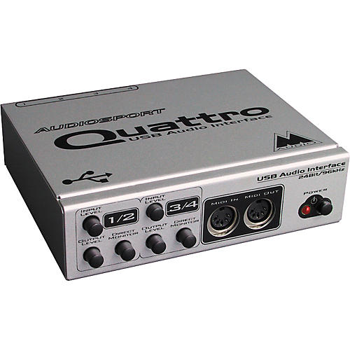 M-Audio Audiosport Quattro MIDI/USB Interface | Musician's Friend