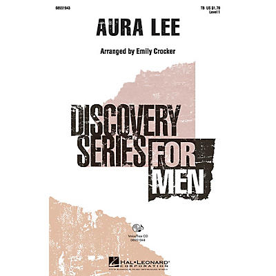 Hal Leonard Aura Lee TB arranged by Emily Crocker