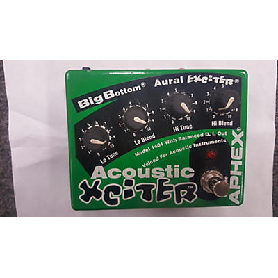 Aphex Aural Exciter & Big Bottom Acoustic Xciter Effect Pedal