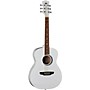Luna Guitars Aurora Borealis 3/4 Size Acoustic Guitar White Sparkle