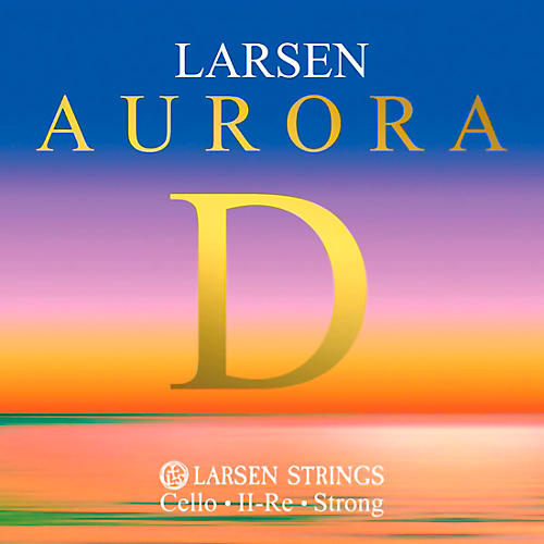 Larsen Strings Aurora Cello D String 4/4 Size, Heavy