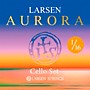 Larsen Strings Aurora Cello String Set 1/16 Size, Medium