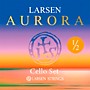 Larsen Strings Aurora Cello String Set 1/2 Size, Medium