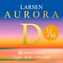 Larsen Strings Aurora Violin D String 1/16 Size Aluminum Wound, Medium Gauge, Ball End