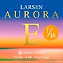 Larsen Strings Aurora Violin E String 1/16 Size Carbon Steel, Medium Gauge, Ball End