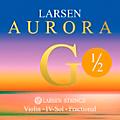 Larsen Strings Aurora Violin G String 1/8 Size Silver Wound, Medium Gauge, Ball End1/2 Size Silver Wound, Medium Gauge, Ball End
