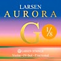 Larsen Strings Aurora Violin G String 1/8 Size Silver Wound, Medium Gauge, Ball End