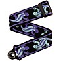 D'Addario Auto Lock Vintage Planet Waves Lizards Guitar Strap Blue