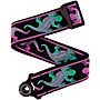 D'Addario Auto Lock Vintage Planet Waves Lizards Guitar Strap Purple