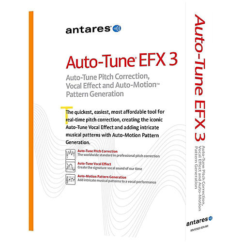 Auto Tune EFX 3 AAX Native Software Download