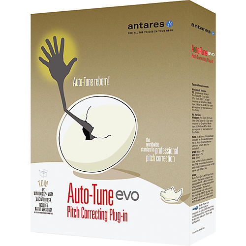 Auto-Tune Evo TDM Pitch Correcting Plug-In Software