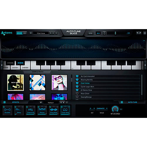 Antares Auto-Tune Slice Sampler/Synthesizer Plug-in (Software Download)