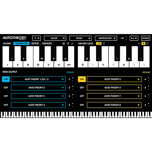 AutoTheory Automatic Chord Mapping Plug-in Software Download