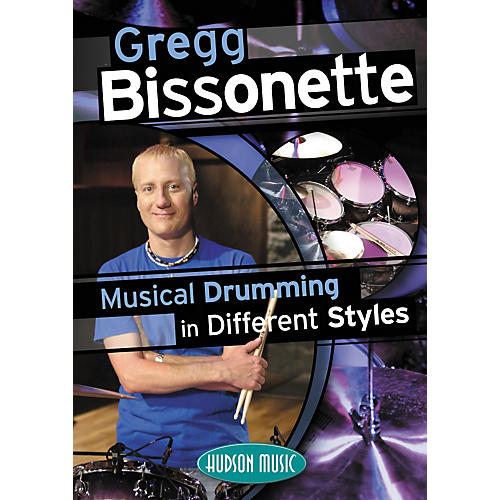 Autographed Gregg Bissonette Musical Drumming in Different Styles DVD