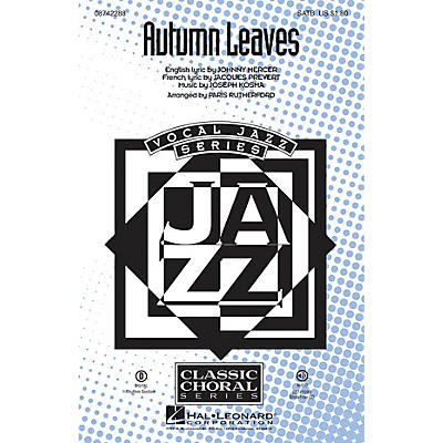 Hal Leonard Autumn Leaves ShowTrax CD Arranged by Paris Rutherford