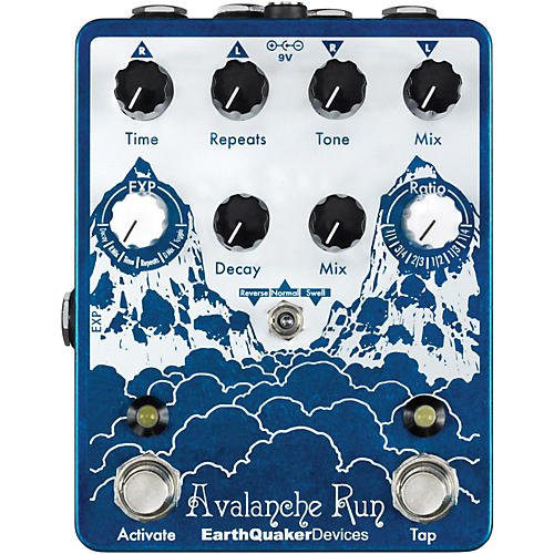 Avalanche Run - Stereo Delay & Reverb with Tap Tempo