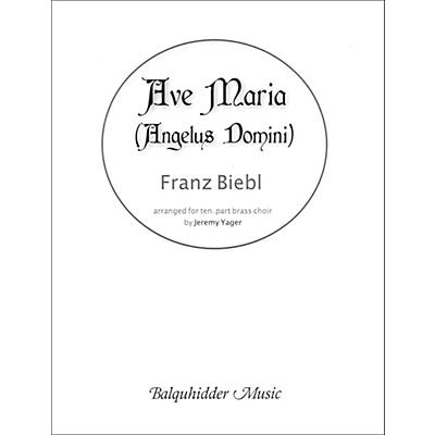 Carl Fischer Ave Maria (Angelus Domini) - for Brass Choir