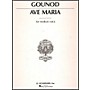 G. Schirmer Ave Maria In E Flat for Medium Voice By Bach / Gounod