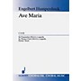 Schott Ave Maria SSAA Composed by Humperdinck