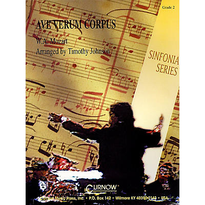 Curnow Music Ave, Verum Corpus (Grade 2 - Score Only) Concert Band Level 2 Arranged by Timothy Johnson