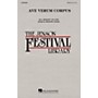 Hal Leonard Ave Verum Corpus SATB arranged by Benard Jones