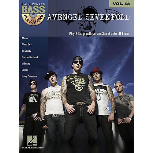 Hal Leonard Avenged Sevenfold - Bass Play-Along Volume 38 Book/CD
