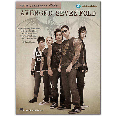 Hal Leonard Avenged Sevenfold - Guitar Signature Licks (Book/Online Audio)
