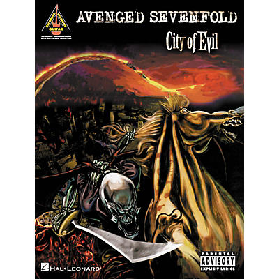 Hal Leonard Avenged Sevenfold City of Evil Guitar Tab Songbook
