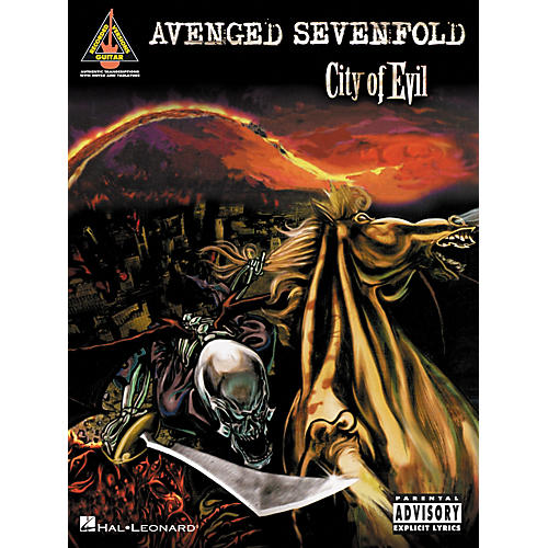 Hal Leonard Avenged Sevenfold City of Evil Guitar Tab Songbook