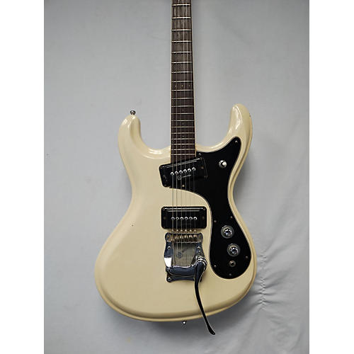 Mosrite Avenger Solid Body Electric Guitar White