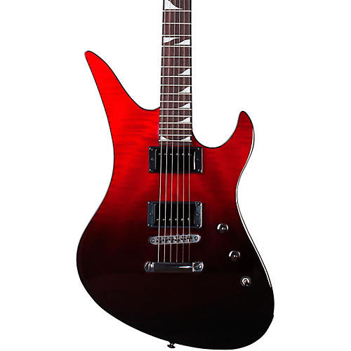 Schecter Guitar Research Avenger Standard Electric Guitar Blood Burst