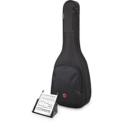 Road Runner Avenue II Acoustic Guitar Gig Bag With PROP-IT Portable Music Stand