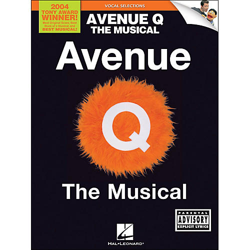 Hal Leonard Avenue Q - The Musical Vocal Selections arranged for piano, vocal, and guitar (P/V/G)