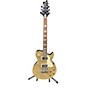 Used Greg Bennett Design by Samick Avion Solid Body Electric Guitar flame gold